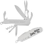 KST13120 Stainless Steel Pocket Utility Swiss Army Knife With Custom Imprint